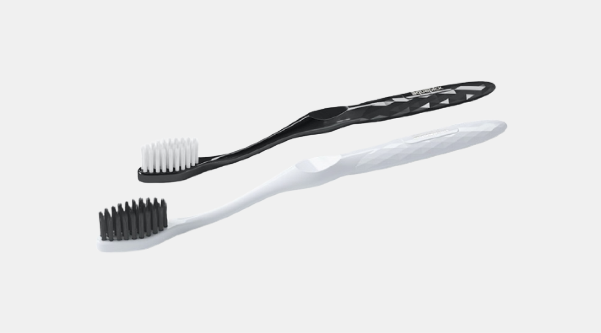 Silver & Charcoal Toothbrush Specifications